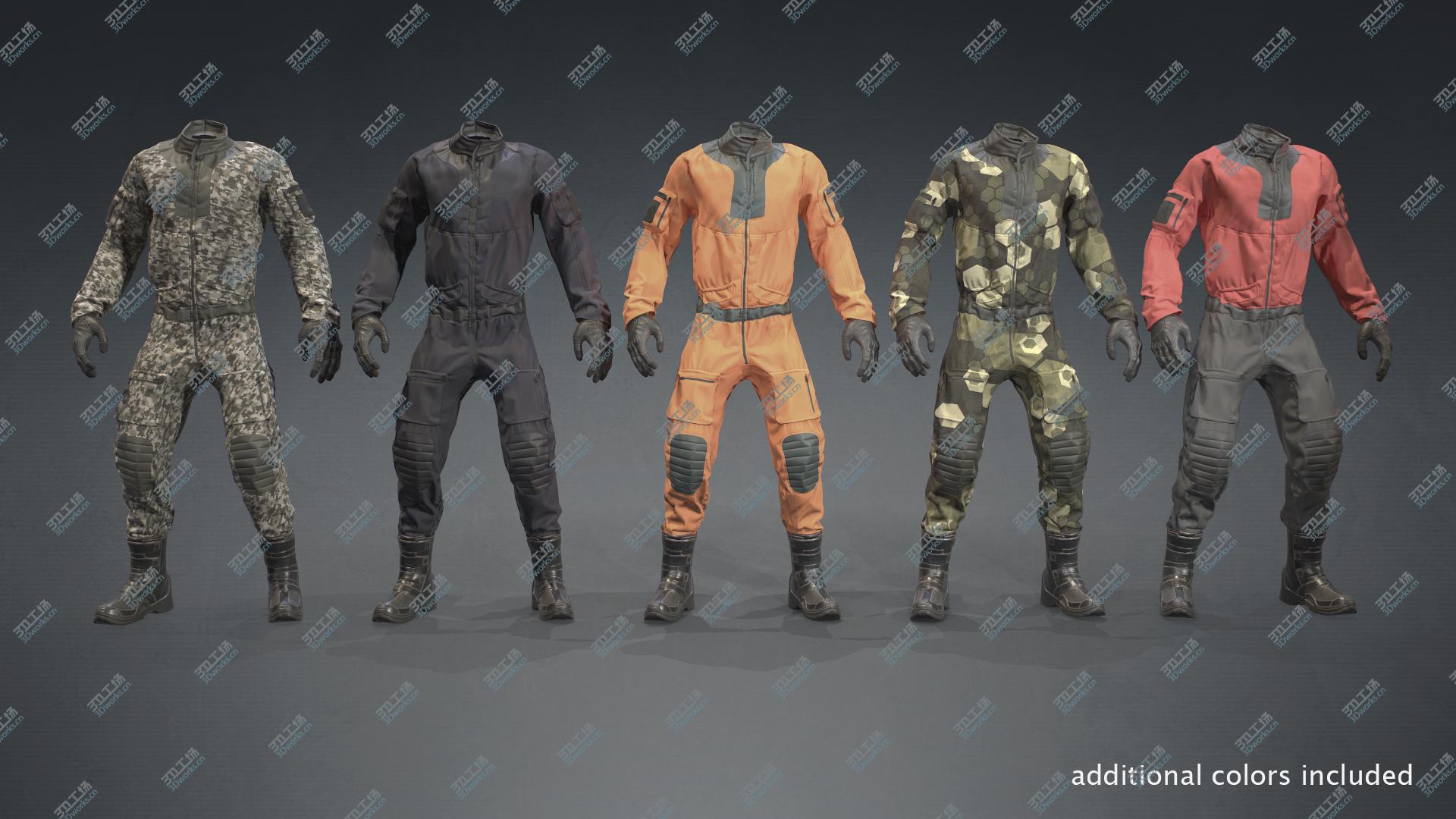 images/goods_img/202105071/Sci-fi Uniform Overalls model/3.jpg